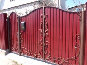 Калитка - пример 1 фото в Малино
